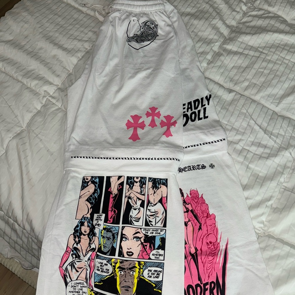 Brand New Chrome Hearts x Deadly Doll Miami Sweats